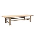 Coffee Table - Large - Rustic Natural - Distressed Wood