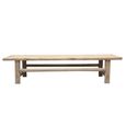 Coffee Table - Large - Rustic Natural - Distressed Wood