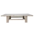 Coffee Table - Rustic Natural - Distressed Wood