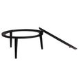 Coffee Table - Round - Matt Black - Aluminum