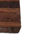 Forino Coffee Table - Low - Square - Brown - Reclaimed Teak Wood