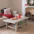 Coffee Table - Rustic Natural - Distressed Wood