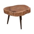 Bresso Coffee Table - Live Edge - Abstract - Natural - Solid Wood