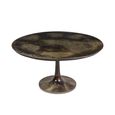 Cairo Coffee Table - Round - Antique Brass - Metal