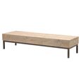 Coffee Table - Natural and Black - Elm Wood and Metal