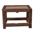 Coffee Table - Rustic Brown - Petrified Wood