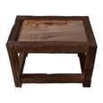 Coffee Table - Rustic Brown - Petrified Wood