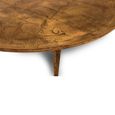 Csaba Coffee Table - Tray Top - Round - Large - Gold - Aluminum