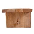 Cuvio Coffee Table - Rustic Natural - Solid Wood