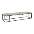 Unique One of a Kind - Industrial Coffee Table - Large - Grey and Black - Reclaimed Wood and Metal