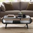 Apollo Coffee Table - Black - Oak