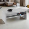 Metro Coffee Table - Grey High Gloss