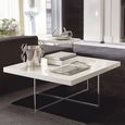Canova Square Coffee Table - White Gloss