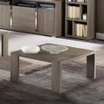 Tivoli Square Coffee Table - Grey Wood