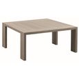 Tivoli Square Coffee Table - Grey Wood