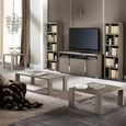 Tivoli Square Coffee Table - Grey Wood
