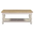 Clearance - Chateau Coffee Table - Grey Painted - Pine - FSS17436