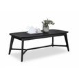 Clearance - Carrington Coffee Table - 120cm - Black Oak - FSS17512
