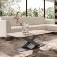 Krystal Italian Coffee Table - Ceramic and Metal