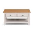 Richmond Grey 2 Drawer Coffee Table thumbnail 3