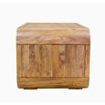 Curved Edge Mango Wood Coffee Table thumbnail 4
