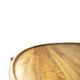 Evansville Mango Wood Round Coffee Table thumbnail 3