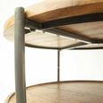 Evansville Mango Wood Round Coffee Table thumbnail 4