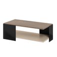 Prestige Italian Coffee Table - Urban Velvet and Rich Tobacco