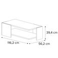 Prestige Italian Coffee Table - Urban Velvet and Rich Tobacco