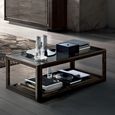 Elite Italian Coffee Table - Silver Birch