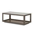 Elite Italian Coffee Table - Silver Birch