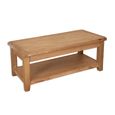 Melbourne Country Oak Coffee Table - Rustic