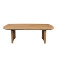 Sindhu Natural Mango Wood Curved Coffee Table thumbnail 4