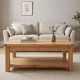 Melbourne Natural Oak Coffee Table thumbnail