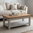 Melbourne French Grey Painted Coffee Table thumbnail
