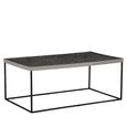 Akola Coffee Table - Glass and Silver