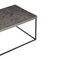 Akola Coffee Table - Glass and Silver