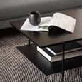 Angus Coffee Table - Black Ash