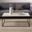 Barossa Coffee Table - Travertine Effect