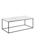 Barossa Coffee Table - 110cm - White Marble