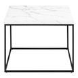 Barossa Coffee Table - Square - White Marble