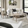 Dansk Scandi Oak Coffee Table - 1 Shelf