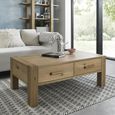Turin Light Oak Coffee Table - Drawers