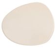 Clayton Lime Plaster Curved Coffee Table
