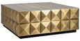 Collada Brass Cladded Square Coffee Table
