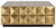 Collada Brass Cladded Square Coffee Table