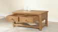 Dorset Coffee Table - 2 Drawer - Oak