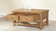Dorset Coffee Table - 2 Drawer - Oak