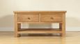 Dorset Coffee Table - 2 Drawer - Oak