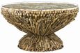 Driftwood Coffee Table - Round - Glass Top